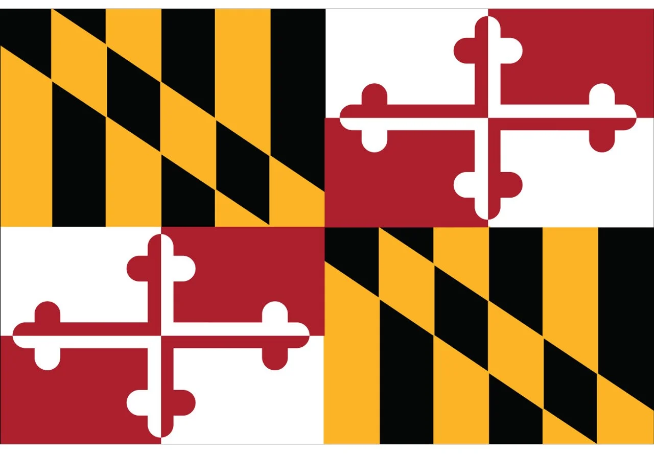 This image has an empty alt attribute; its file name is maryland-flag__02749.jpg